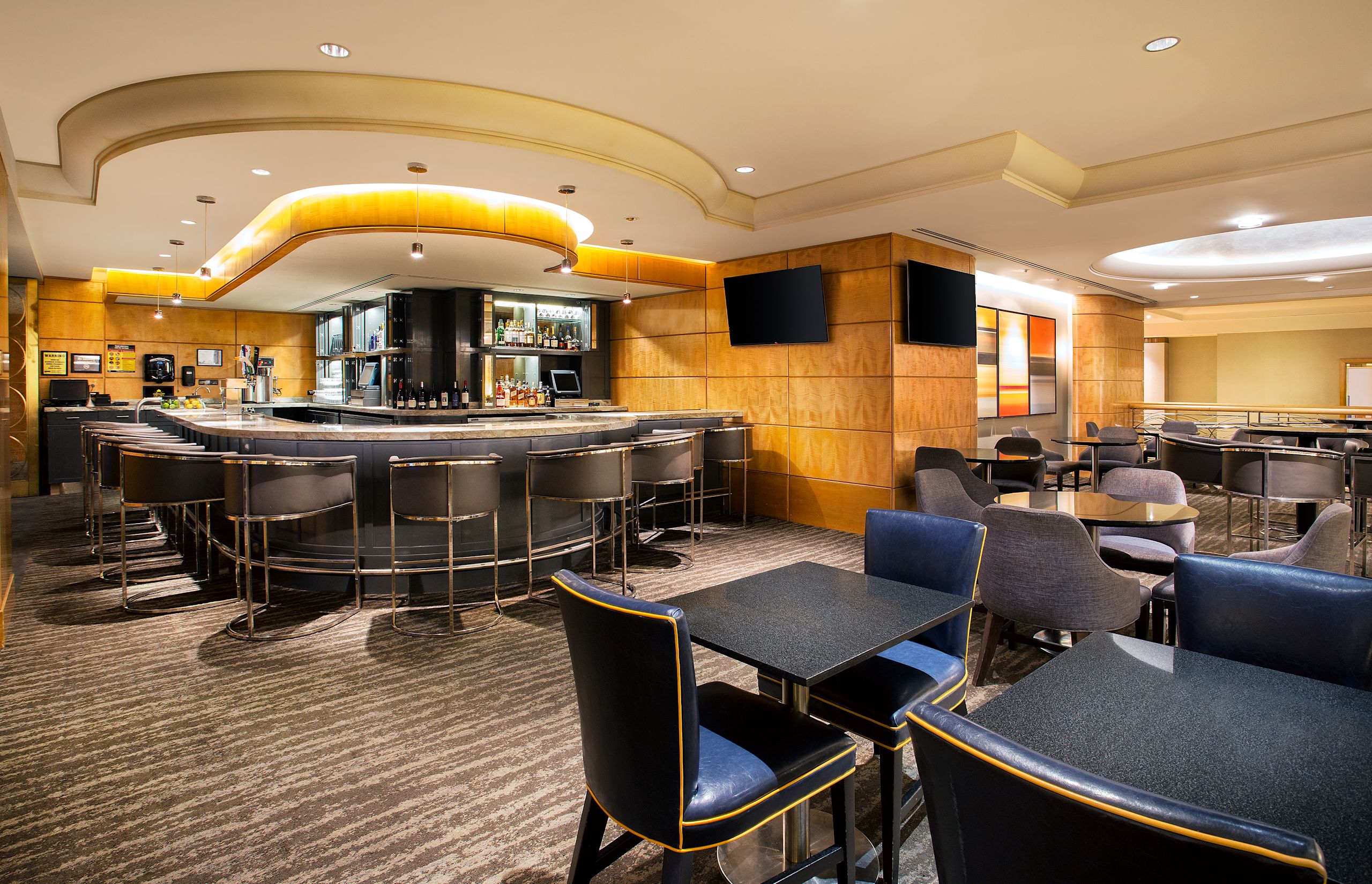 Lobby Lounge Bar and Seating Area