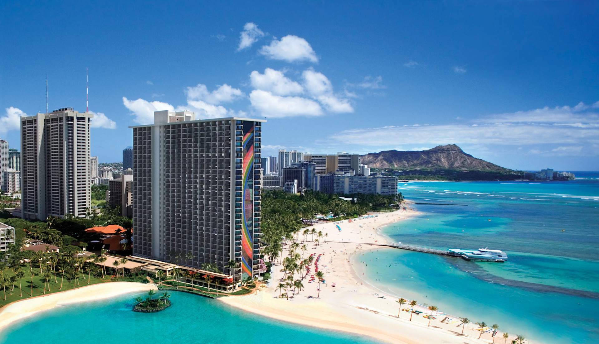 Hilton Hawaiian Village- two bedroom - Condominiums for Rent in Honolulu,  Hawaii, United States - Airbnb, image size:1920x1104
