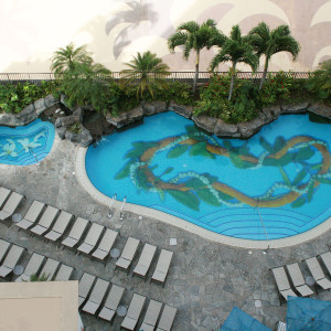 Hilton Hawaiian Village Waikiki Beach Resort - One of five pools