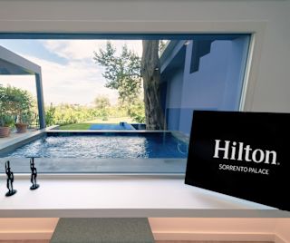 Outdoor Swimming Pool in a Suite
