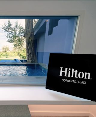 Outdoor Swimming Pool in a Suite