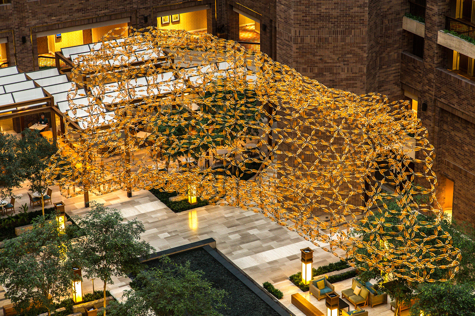 The Hilton Anatole Dallas wedding venue