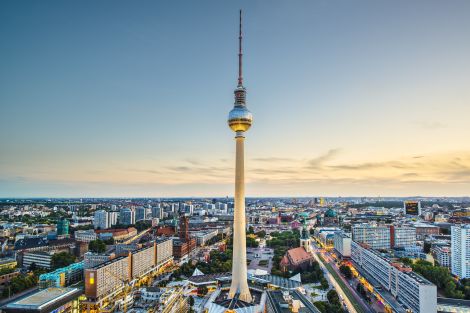 View of Berlin city