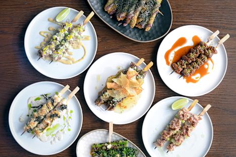 The Terrace restaurant, dinner entrees