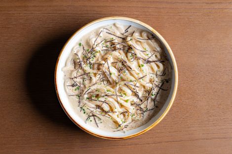 The Terrace restaurant, bowl of noodles with spices