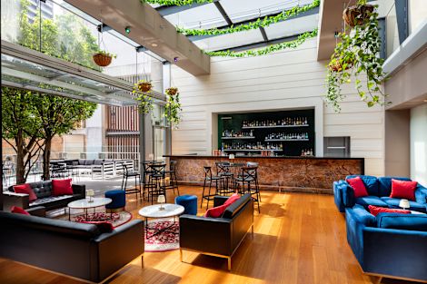 Sitting Area at Zeta Bar