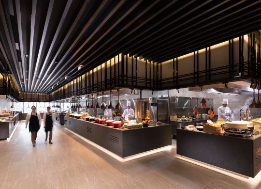 Demeter restaurant with chefs