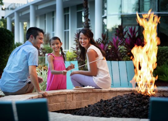 منطقة حفرة نار