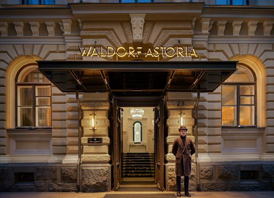 Entrada do hotel