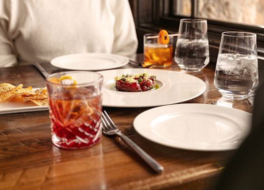 Dining at Waldorf Astoria Park City