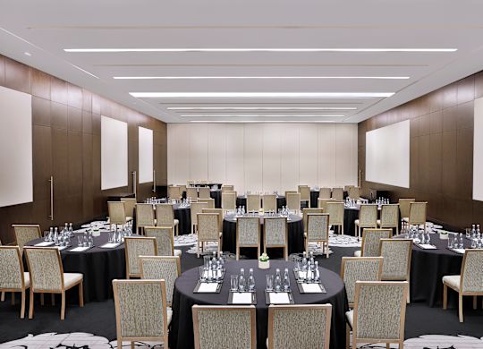 Meeting Room Cabaret Style Setup