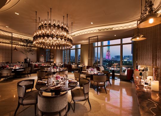 Aroma Restaurant tables and chairs