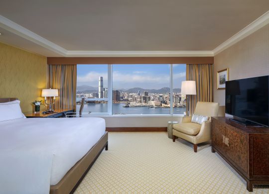 Executive Guest Room with TV and Outside View
