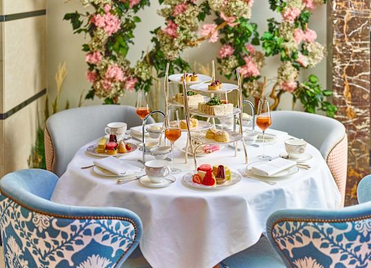 Table with Desserts at the The Orchard