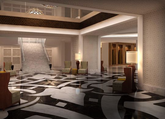Spacious Lobby Area