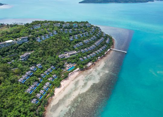 Panoramic View of Hotel Exterior