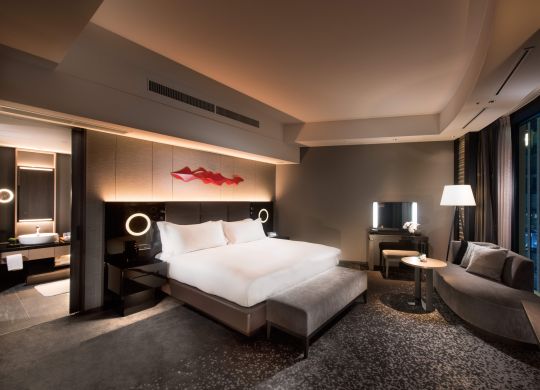 Suite d'angolo Executive con letto king size - Camera da letto