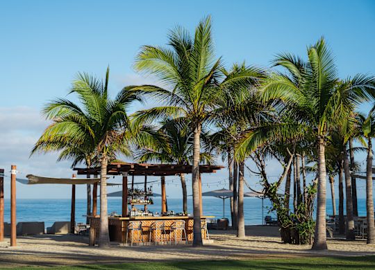 Bar på stranden