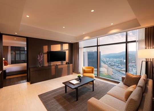 One Bedroom Suite Living Space