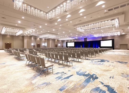 Salle de réception majestueuse