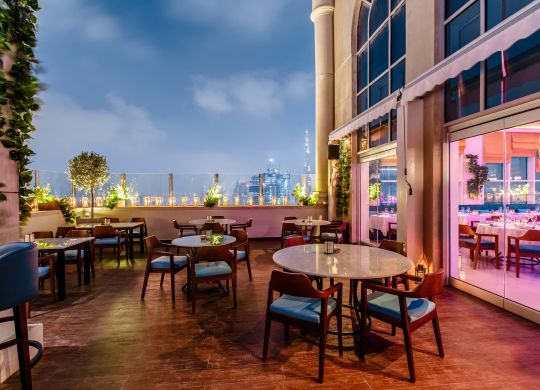 Restaurang Babiole, sittplatser utomhus