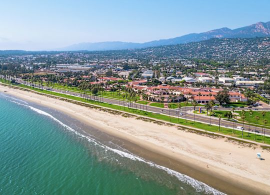 Vue aérienne de l'hôtel