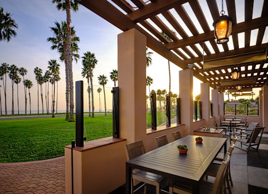 Terrasse du restaurant The Set