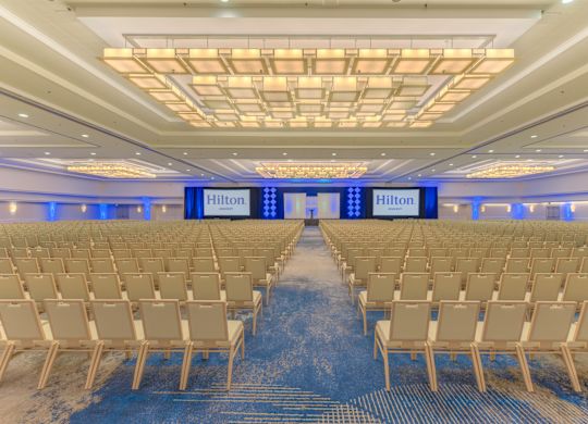 California Ballroom Setup Theater Style