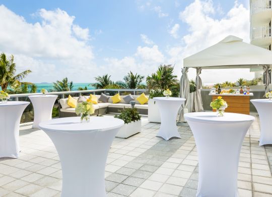 Rooftop Set for Reception