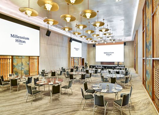 Configurarea sălii de bal Thonburi în runde