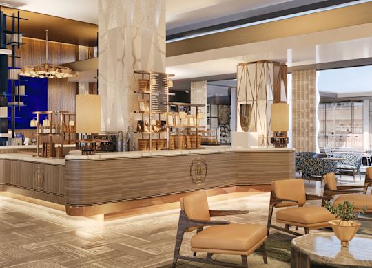 Dining & Drinks Bar and Dining Area in the Lobby Lounge