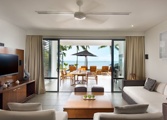 Suite Lounge Patio View