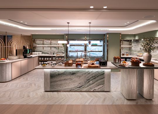 Food in the Executive Lounge