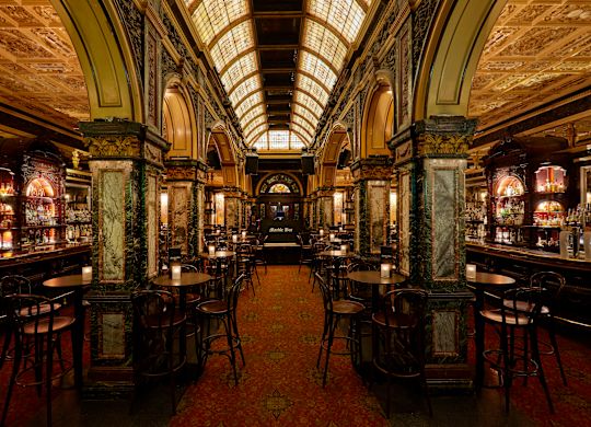 Interior of Marble Bar