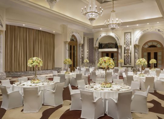 Al Habtoor Ballroom - Wedding set up