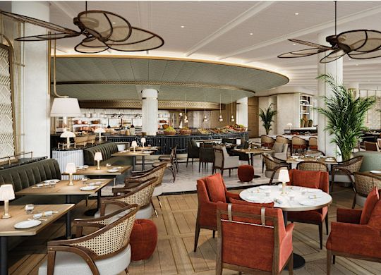 All day dining restaurant interior