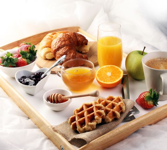 Serviço de quarto do hotel