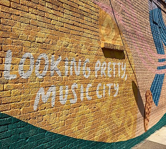Güzel Görünüyor, Nashville'de Müzik Şehri Mural