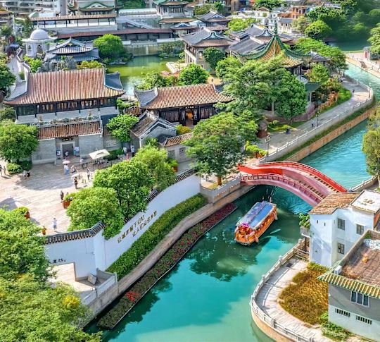 Aerial View of Yongqing Fang