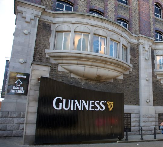 Guinness storehouse shot