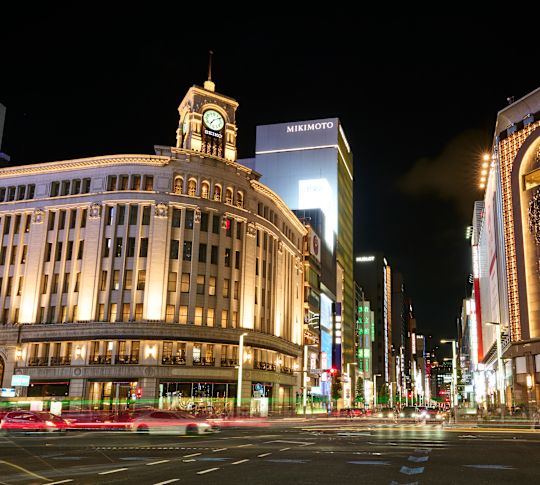 View of Downtown Ginza