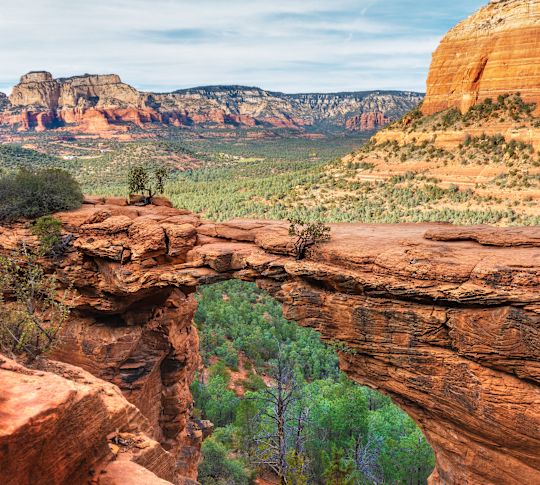 Devil's bridge canyon view