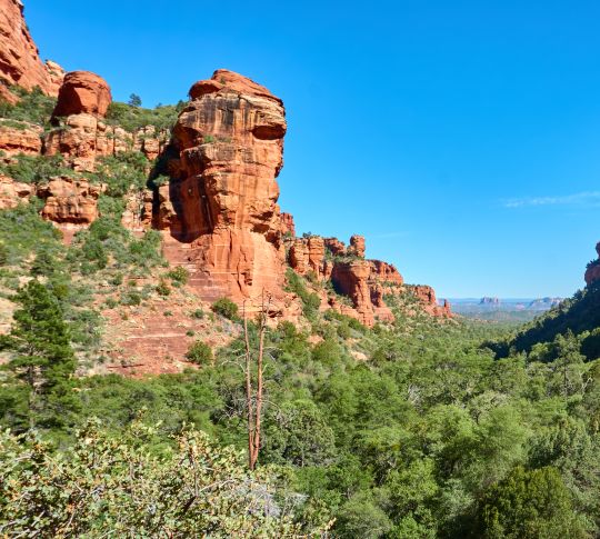 View of Faye Canyon