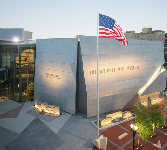Exterior of The National WWII Museum
