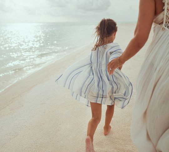 famille sur la plage