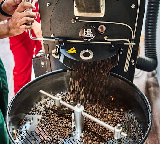 Kaffee-Braten-Workshop