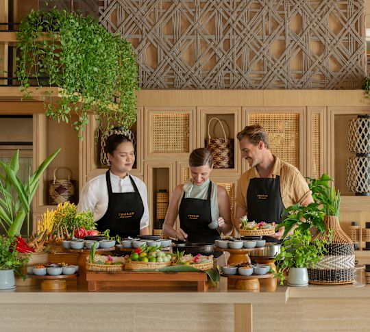 Thai cooking class at Aow Thai restaurant