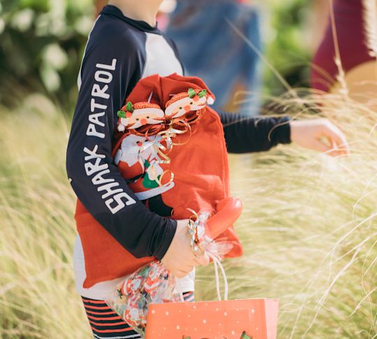 Çocuğa Oyuncak Tutma