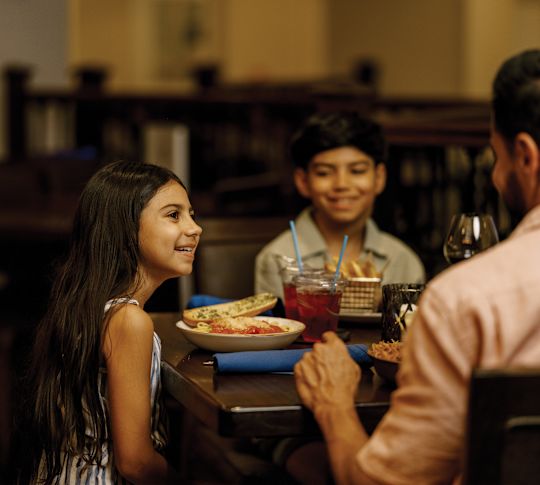 Family Dining at John Ts Restaurant