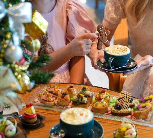 Thé de l'après-midi festif